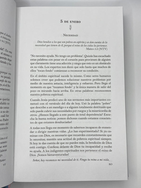Un año con Dios: 365 devocionales NT