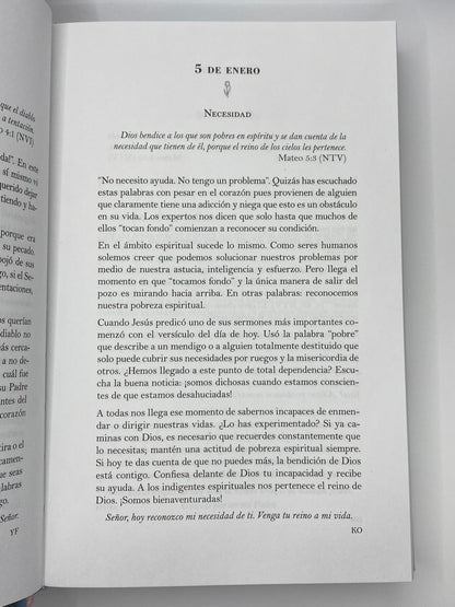 Un año con Dios: 365 devocionales NT