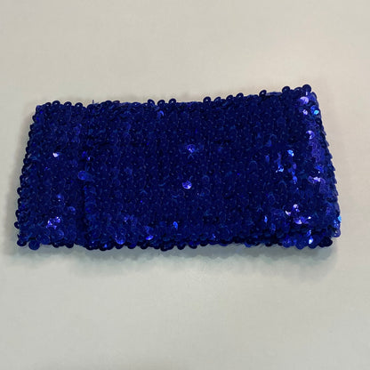 4" Wide Elastic Sequin Belt