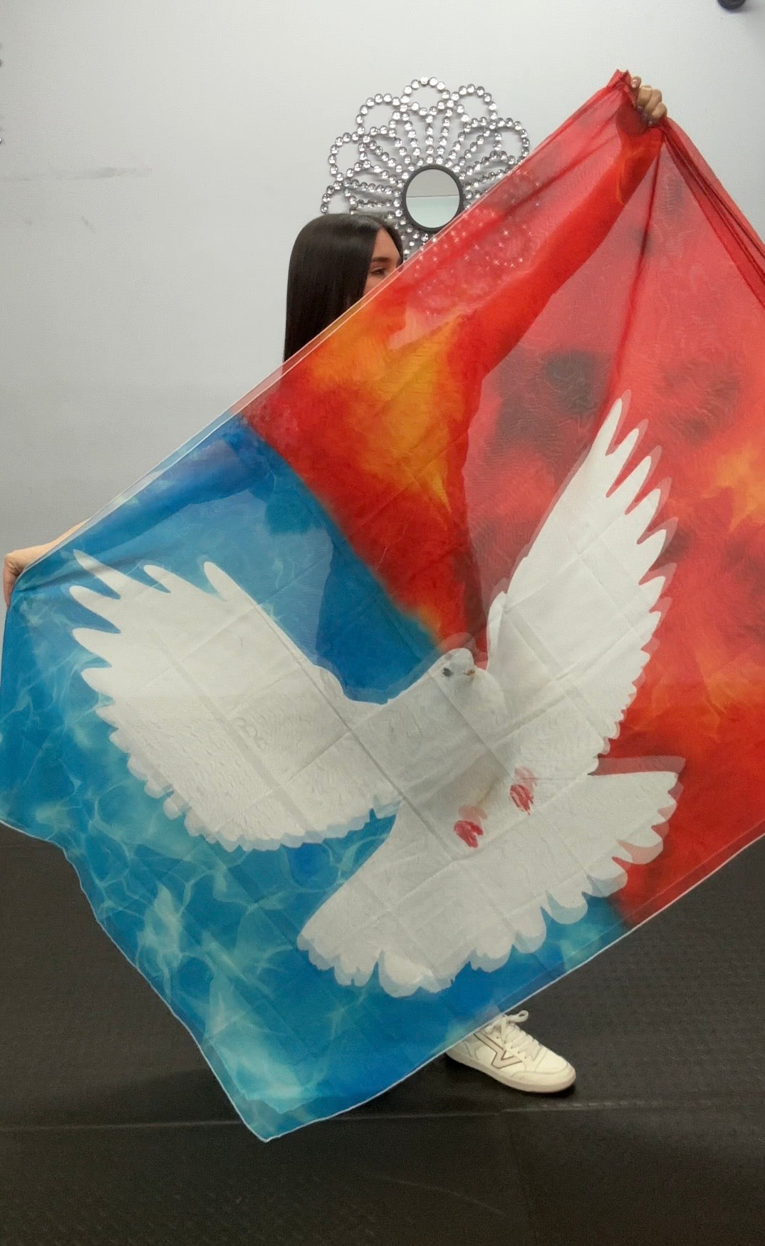Bandera Espíritu Santo y Fuego