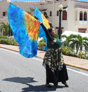 Worship Wings Flex Flags (Tiedye)