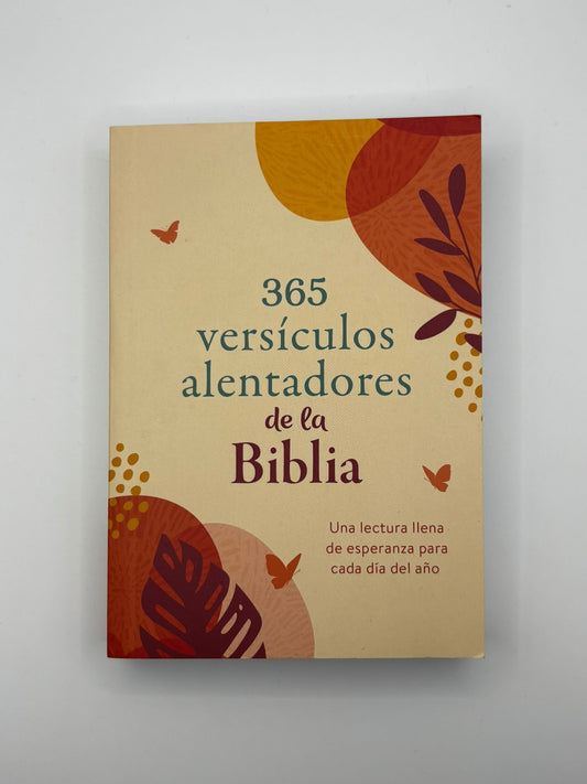 365 versículos alentadores de la Biblia
