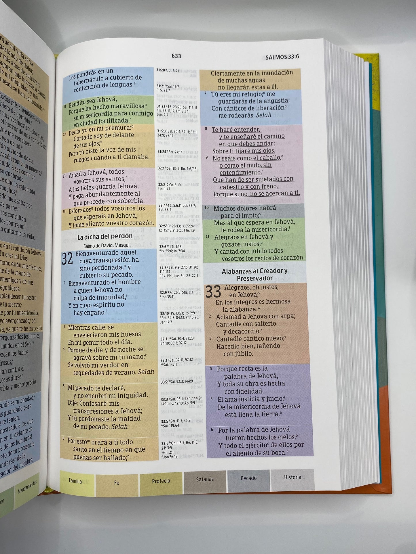 Biblia de estudio Arcoiris RV60
