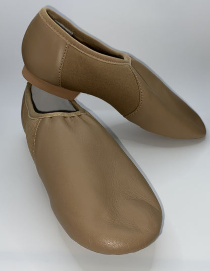 Leather Slip On Jazz Shoe